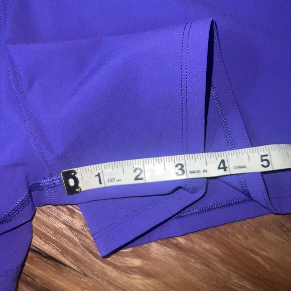 Lululemon Athleta Purple High Rise Crossroads Shorts Size 8 - Picture 8 of 9